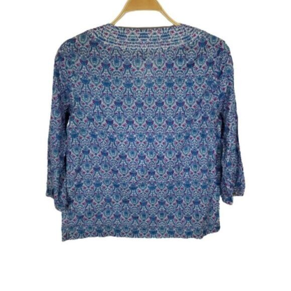 Talbots Lightweight Floral Paisley Printed Tunic - Picture 5 of 5